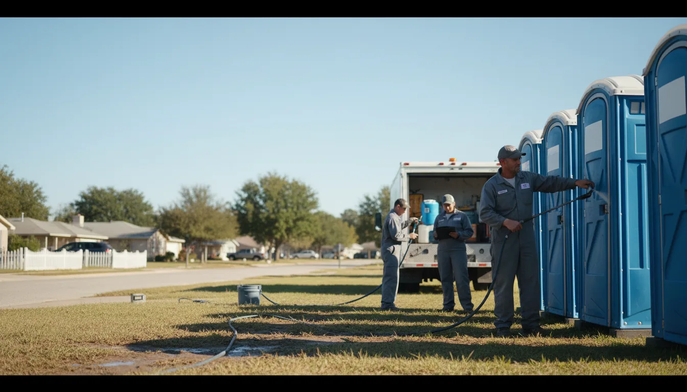 Long-Term Portable Toilet Rental in Cedarville, IL near me